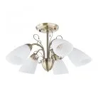 Люстра потолочная с плафонами Arte Milano 337454/5 AB