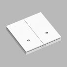 Выключатель двухклавишный Zigbee LeDron XZ-ACK102 White