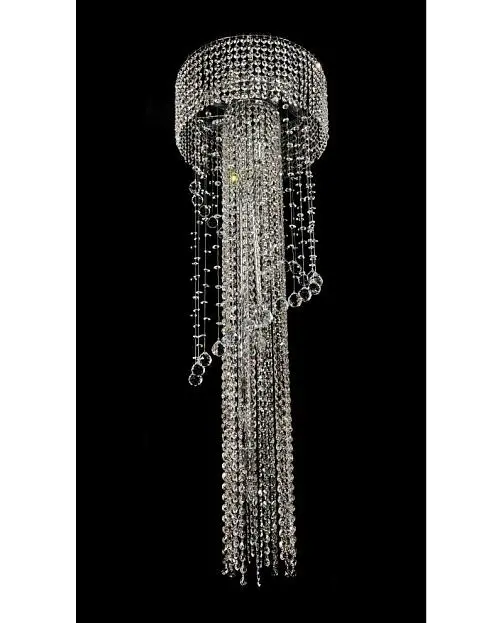 Хрустальная подвесная люстра Lumina Deco LDP 10179 D35 Elleganti Хрустальная подвесная люстра Lumina Deco LDP 10179 D35 Elleganti