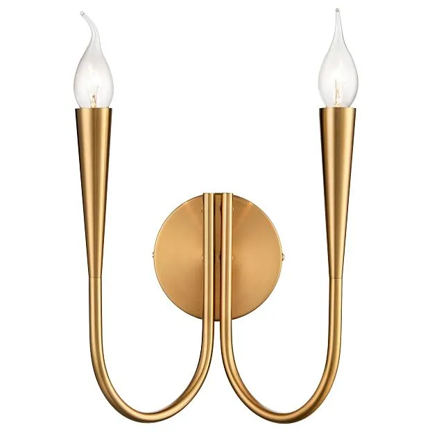 светильник настенный, E14, 2x40W Velante 368-501-02 Классический стиль