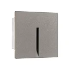 Светильник встраиваемый в стену LT-TIE-S100-3W Warm3000 (GR, 25x45 deg, 230V) Arlight 050877