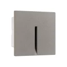 Светильник встраиваемый в стену LT-TIE-S100-3W Warm3000 (GR, 25x45 deg, 230V) Arlight 050877