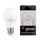 Лампа светодиодная диммируемая Gauss 102502111-D E27 11W 3000K