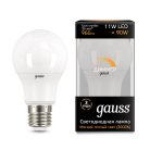 Лампа светодиодная диммируемая Gauss 102502111-D E27 11W 3000K