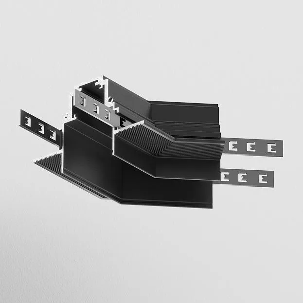 Угол-соединитель 135° встраиваемый черный Maytoni TRA010CLO-42B Accessories for tracks Gravity
