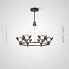 Кольцевые люстры и светильники WOLFGANG Lampatron 8641-24129