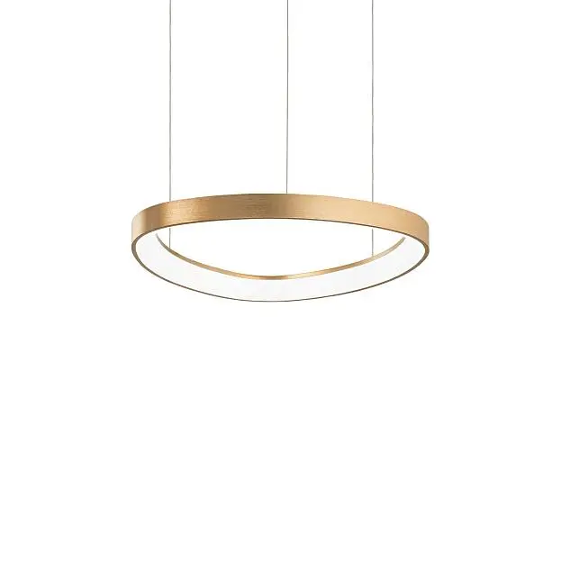 Подвесной светильник Ideal Lux 247243 GEMINI SP D42 OTTONE