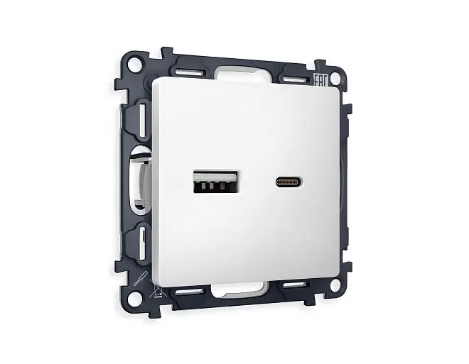 Комплект механизма розетки Ambrella Volt MA131010 QUANT Комплект механизма розетки Ambrella Volt MA131010 QUANT