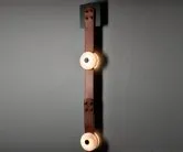 Светильник коричневый/черный Kink Light 08462-2,04(19) Сола