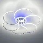 Люстра с пультом LED RGB Хром Citilux CL229261E Джемини