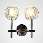 Бра  Boule De Cristal Double Sconce Chrome 156049-22 ImperiumLoft