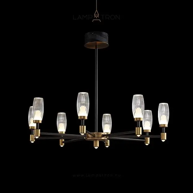 Люстра HELIUM A 10 плафонов Lampatron 8270-22538 Люстра HELIUM A 10 плафонов Lampatron 8270-22538