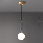 Подвесной светильник PETIT B Зеленый мрамор. Lampatron 8086-22092