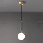 Подвесной светильник PETIT B Зеленый мрамор. Lampatron 8086-22092