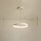 Кольцевые люстры и светильники CHANETT Размер M. Цвет Белый. Нейтральный свет Lampatron 6521-17720