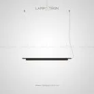 Реечный, рядный светильник NETTAN Размер L. Цвет черный. Lampatron 2619-6255