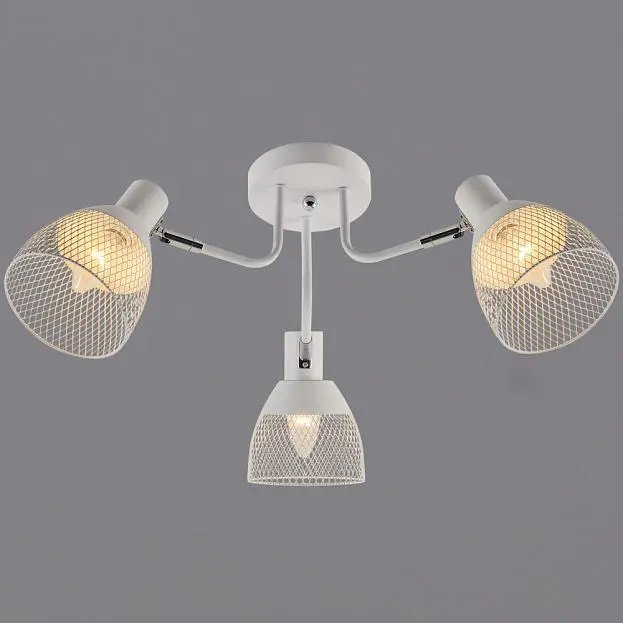 Потолочная люстра Reluce 01581-3.3-03 WH+CR Потолочная люстра Reluce 01581-3.3-03 WH+CR