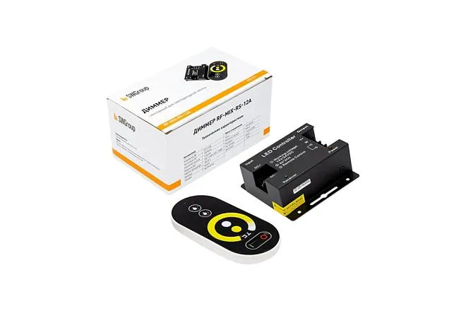 Контроллер для ленты SWG RF-MIX-RS-12A Контроллер для ленты SWG RF-MIX-RS-12A