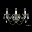 Бра хрустальный Bohemia 1402B/3/195/XL G