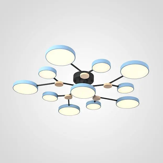 Потолочная Люстра Gamma D102 Blue ImperiumLoft 223776-23