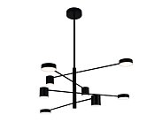 Люстра димм. черный Kink Light 07650-8D,19(4000K) Мекли