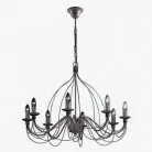 Подвесная люстра Ideal Lux 057194 CORTE SP8 RUGGINE