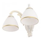Бра с плафонами Arte Milano 340837/2W WT+G