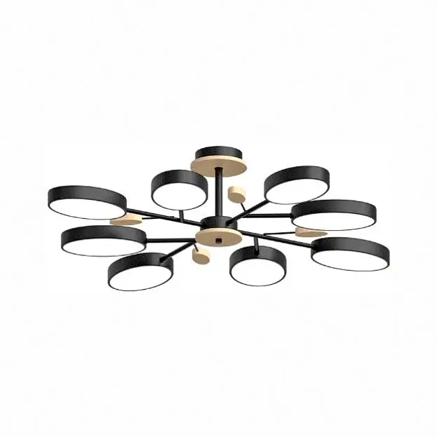 Потолочный cветильник LED4U L3221-850 BK Потолочный cветильник LED4U L3221-850 BK