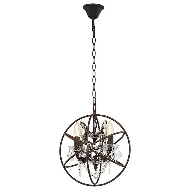 Подвесная люстра Loft IT LOFT1897/4 Foucaults Orb Crystal Подвесная люстра Loft IT LOFT1897/4 Foucaults Orb Crystal
