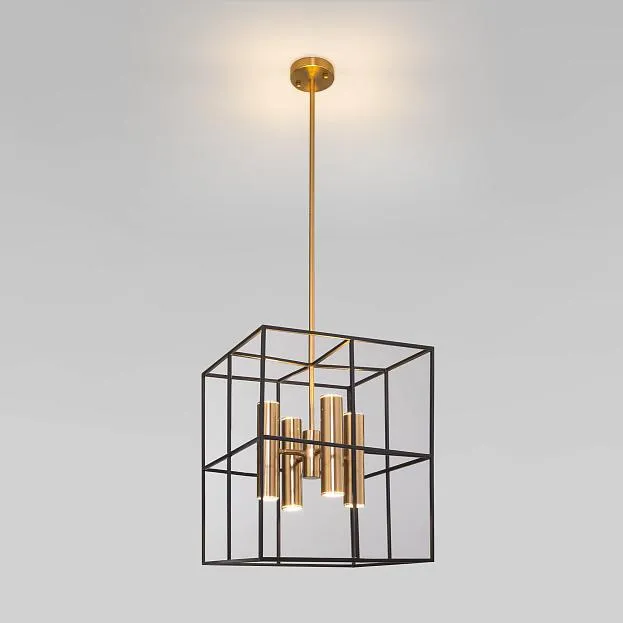 Люстра на штанге Eurosvet 70142/8 латунь Adamson a060669