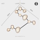 Бра EVIAN ZODIAC Модель Leo (Лев) Lampatron 8417-23072