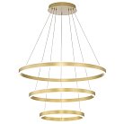 Люстра подвесная с пультом Золото LED Citilux Дуэт CL719682