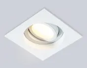 Встраиваемый светильник Ambrella light TN102757 WH белый IP20 GU5.3 100*100*32