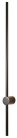 Настенный светильник Newport 15102N/A black glossy 15000