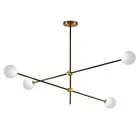 Люстра Delight Collection 9389P/4 black/gold Bistro Globe