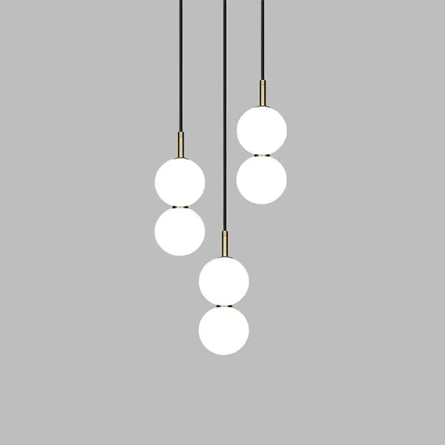 Подвесной светильник ROCCO COMBO A 3 подвеса ImperiumLoft 229250-23 rocco-combo01