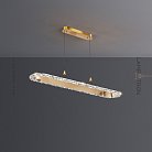 Реечный, рядный светильник CESAR Цвет Латунь. Теплый свет Lampatron 7319-20170