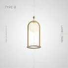 Настольная лампа MODIL Тип B. Цвет Латунь Lampatron 5331-13680