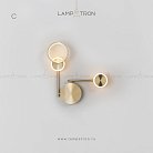 Бра ZINGY Размер C. Цвет Латунь Lampatron 4242-10620