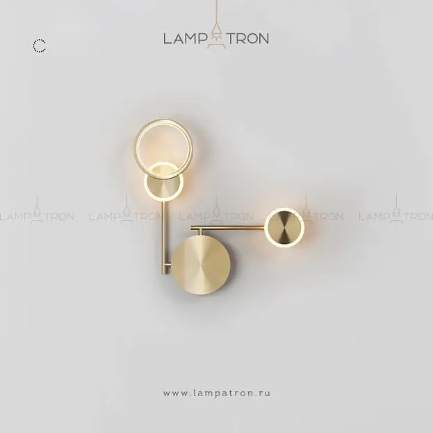 Бра ZINGY Размер C. Цвет Латунь Lampatron 4242-10620 Бра ZINGY Размер C. Цвет Латунь Lampatron 4242-10620