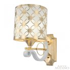 Бра с плафоном 303097/1W Wh/Gd Arte Milano Florentia