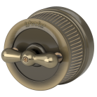 Переключатель одноклавишный Werkel W5712012 (бронзовый) ретро a050766
