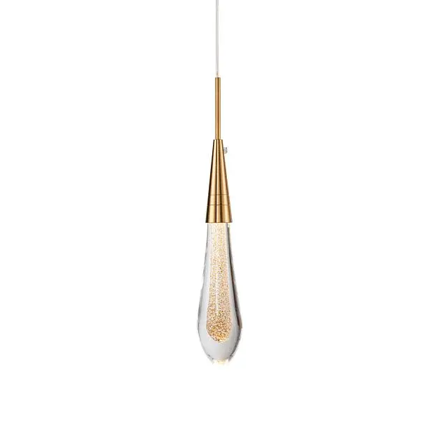 Подвесной светильник Delight Collection DZ1018P-1 brass Pour Подвесной светильник Delight Collection DZ1018P-1 brass Pour