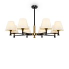 Люстра на штанге Freya FR5098PL-08BBS Perfetto