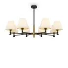 Люстра на штанге Freya FR5098PL-08BBS Perfetto