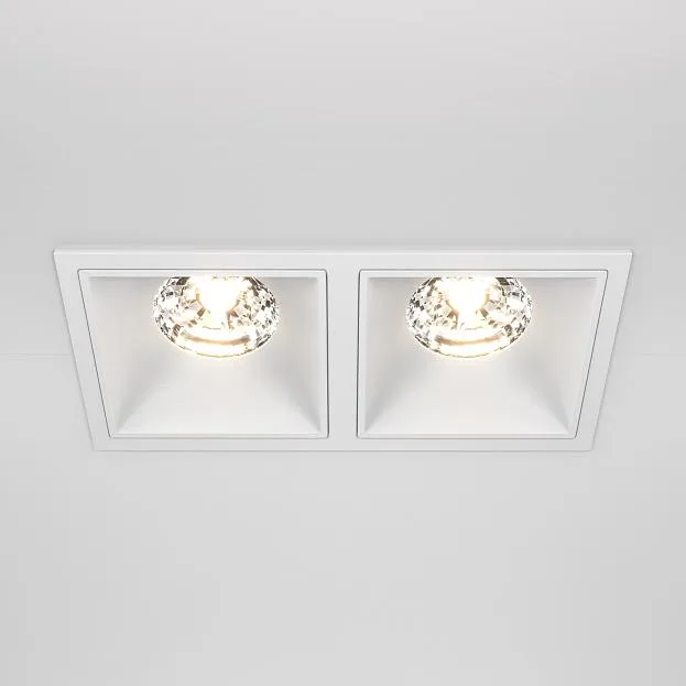 Встраиваемый светильник Maytoni Technical DL043-02-15W3K-SQ-W Alfa LED