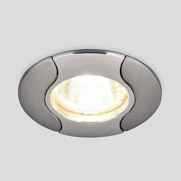 Встраиваемый светильник Elektrostandard 7006 MR16 CH/N хром/никель Veneer a041155 Встраиваемый светильник Elektrostandard 7006 MR16 CH/N хром/никель Veneer a041155
