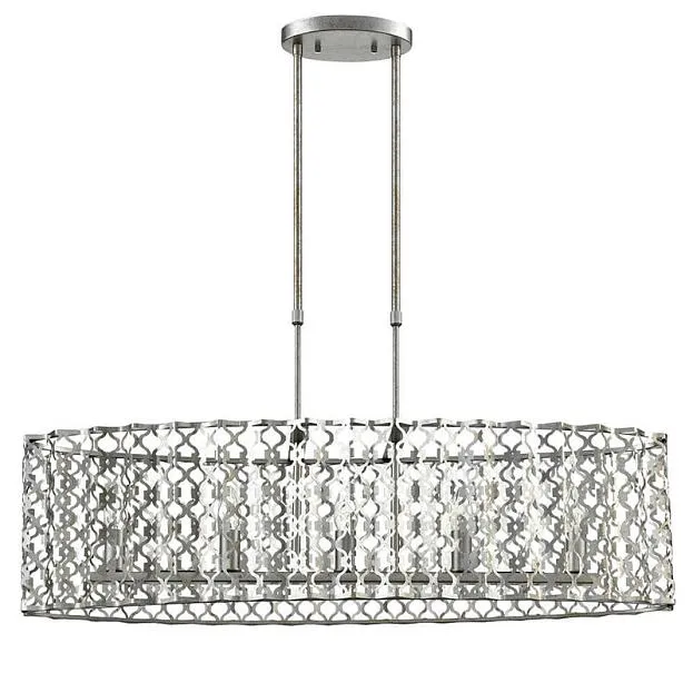 Подвесная люстра Arabesque Quatrefoil Drum ImperiumLoft 156791-22 40.3462