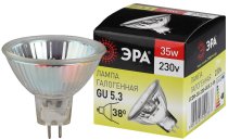 Лампочка галогеновая ЭРА GU5.3-JCDR (MR16) -35W-230V-CL