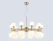 Подвесная люстра Ambrella light LH51051/20 GD/FR золото/белый матовый G9*20 max 28W D750*460